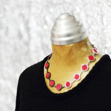 Load image into Gallery viewer, RED AND LEOPARD NECKLACE 1663