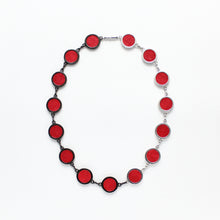Load image into Gallery viewer, RED AND LEOPARD NECKLACE 1663