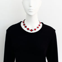 Load image into Gallery viewer, RED AND LEOPARD NECKLACE 1663