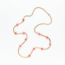 Load image into Gallery viewer, MORNING GLOW LONG NECKLACE 1907