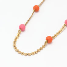 Load image into Gallery viewer, MORNING GLOW LONG NECKLACE 1907
