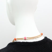 Load image into Gallery viewer, MORNING GLOW LONG NECKLACE 1907